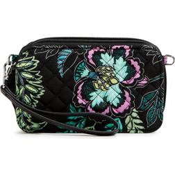 Vera Bradley One Crossbody Purse with RFID Protection, Island Garden-Recycled Cotton