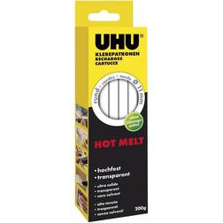 UHU 47865 Hot melt glue sticks 11 mm 200 mm Transparent 200 g 11 pc(s)