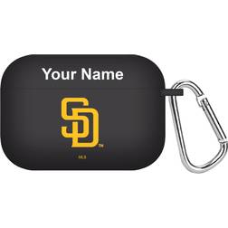 Artinian San Diego Padres Personalized Silicone AirPods Pro Case