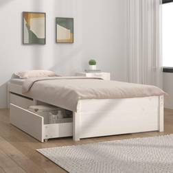 vidaXL Bed Frame with Drawers