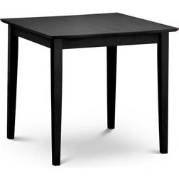 Julian Bowen Rufford Black Dining Table 80x80cm