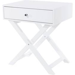 Core Products X Leg 1 Drawer Cabinet Bedside Table