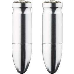 Ouch! Magnetic Bullet Nipple Clamps Silver
