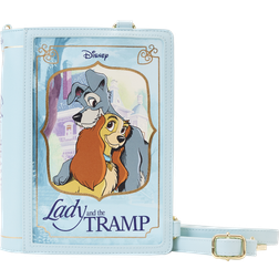 Loungefly Disney: Lady And The Tramp Classic Book Convertible Crossbody Bag