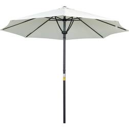 OutSunny Garden Parasol Umbrella