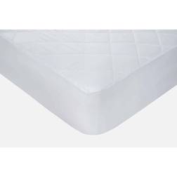 King Emma Barclay Microfibre Quilted Protector Mattress Cover Beige