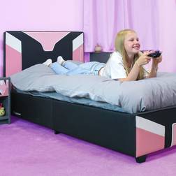 X Rocker Cerberus Single Gaming Bed in a Box - Candy Pink