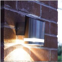 Festive Lights Solar Power Security led Welcome Garden Wall Flush Light