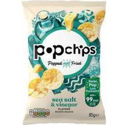 Popchips Crisps Salt and Vinegar Sharing Bag