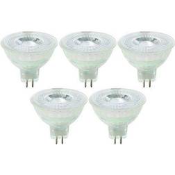 Luceco LED Glass MR16 3.5w GU5 370Lm Neutral White Lamps Box of 5