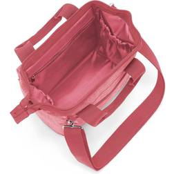 Reisenthel Allrounder Cross Handbag, Structured Cross-body Carryall, Twist Berry