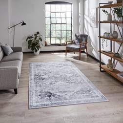 Think Rugs Topaz H1265 Traditional Silver, Grey cm