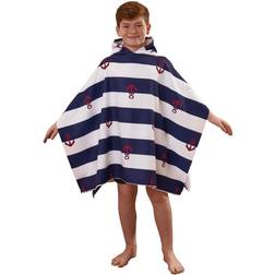 Anchor Kids Hooded Poncho Towel