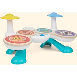 Hape Connected Magic Touch Drum Set, Musical Toys