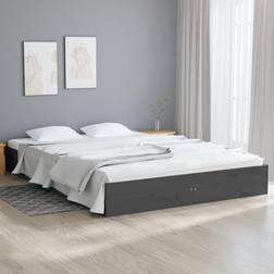 vidaXL grey, 120 Bed Frame