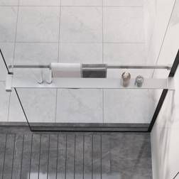 vidaXL 80 Shower Shelf Shower