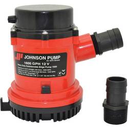 Johnson Pump 1600 GPH Bilge 1-1/8" Hose 12V