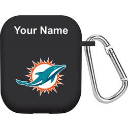 Artinian Miami Dolphins Personalized AirPods Case Cover