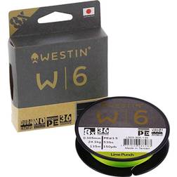 Westin W6 8 Strand Lime Punch Braid 135m Lime Punch 0.33mm 24.9 kgs