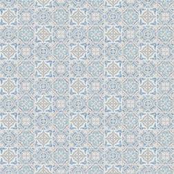 Advantage Gautier Blue Tessellate Wallpaper
