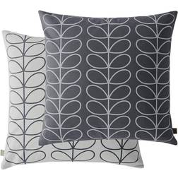 Orla Kiely SMALL Linear Stem Cool Complete Decoration Pillows Grey (50x50cm)