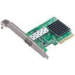 Edimax 10GbE Gigabit Ethernet SFP PCI Express Server Adapter (0.02 m) Video Kabel