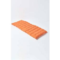 Homescapes Two Seater Chair Cushions Orange
