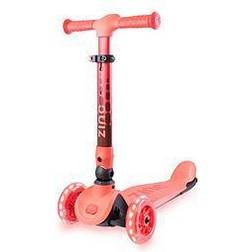 Zinc Flyte Folding Tri Scooter Maple Red