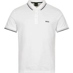 HUGO BOSS Athleisure Paddy Polo Shirt - White