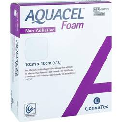 Convatec Aquacel Foam Non Adhesive Dressings 10 10cm 420633 1