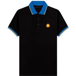 Moncler Polo Shirt Contrast Black