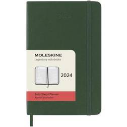 Moleskine 2024 Daily Planner, 12M, Myrtle Cover