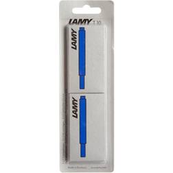 Lamy T10 Cartridges Pack of 10 Blue, Blue