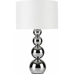 MiniSun Chagnon 43cm Silver Table Lamp
