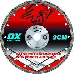 OX Pro 2CM Porcelain Cutting Blade 200/25.4/22.23mm