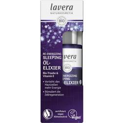 Lavera Re-Energizing Sleeping Öl-Elixier regenerierendes Nachtserum Vitamin E erlesenen Power Wirkstoffe