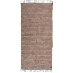 House Doctor Chen rug dusty berry Grey, Red, Brown