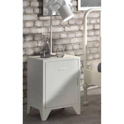 Vipack white Nightstand Bedside Table