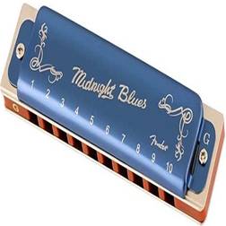 Fender Midnight Blues Harmonica, Key of G