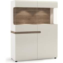 Furniture To Go Chelsea Low Display 109cm Glass Cabinet