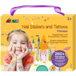 Avenir Nail stickers and tattoos Princess
