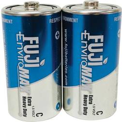 Fujifilm 3200BP2 EnviroMax C Extra Heavy-Duty Batteries, 2 pk