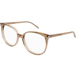 Saint Laurent SL 007, including lenses, ROUND Glasses, FEMALE