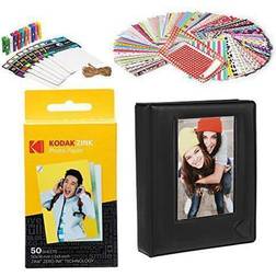 Kodak 2x3ʺ Premium Zink Paper Starter Kit with Photo Album