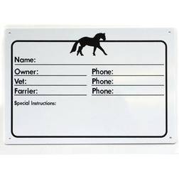 Roma Horse Name Stall Plate