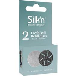Silk'n FreshPedi Soft & Medium Replacement Heads For Electronic Foot File