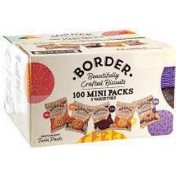 Border Biscuits Mini Packs 5 Varieties Pack 100