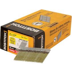 Bostitch 2" .113 Ring Shank Wire Collated Head Framing Nails, 2000/Qty