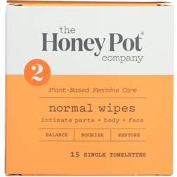 Honey Pot Company Normal Feminine Wipes Intimate Parts Body