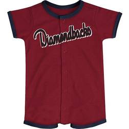 MLB Infant Red Arizona Diamondbacks Power Hitter Romper, Infant Boy's, Months